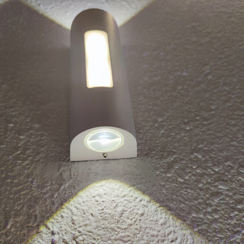 Modern Minimalist Cylindrical Design LED Outdoor Decorative Wall Sconce Lamp | Kalsten