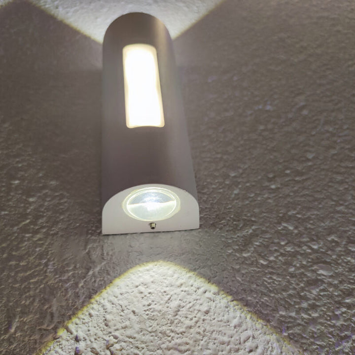 Modern Minimalist Cylindrical Design LED Outdoor Decorative Wall Sconce Lamp | Kalsten