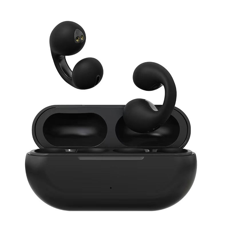 Bone conduction headphones with wireless ear clip | Kalsten