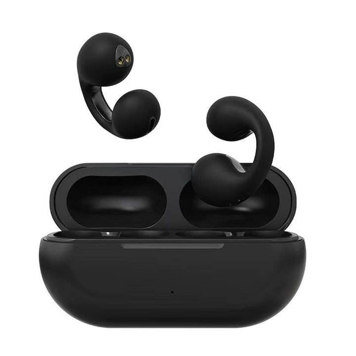 Bone conduction headphones with wireless ear clip | Kalsten