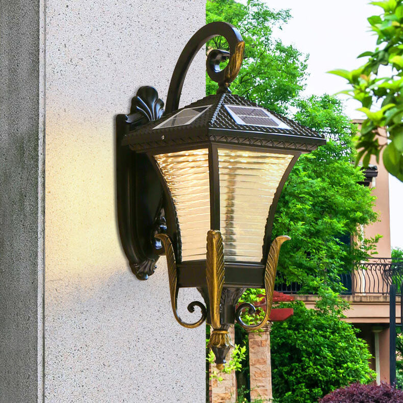 European-style Retro Aluminum Waterproof Outdoor 1-Light Wall Sconce Lamp | Kalsten