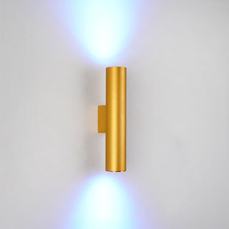 Aluminum Cylinder Wall Lamp – 2 Light