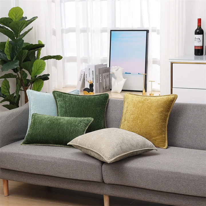 Chenille Velvet Cushion Cover