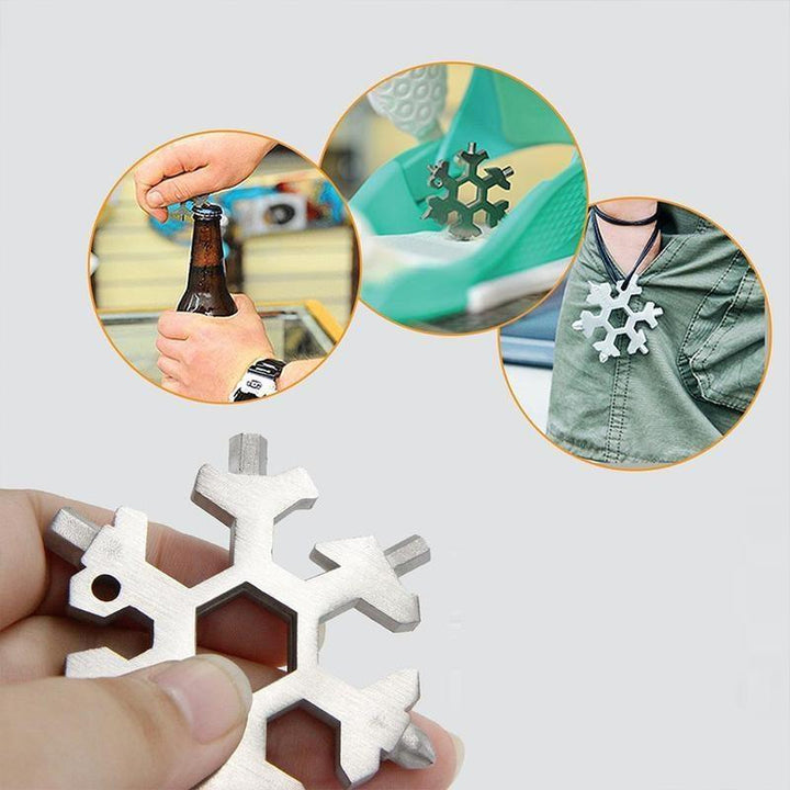 18-in-1 Snowflake Multi Tool | Kalsten