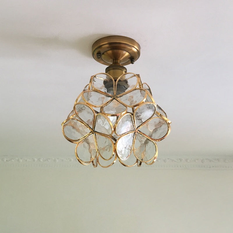 Retro Style PVC Ceiling Lamp – Flower Pattern for a Unique Look | Kalsten