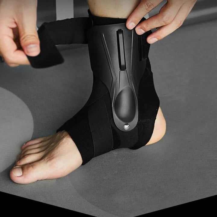 Ergonomic Ankle Support with Dual Stabilisers