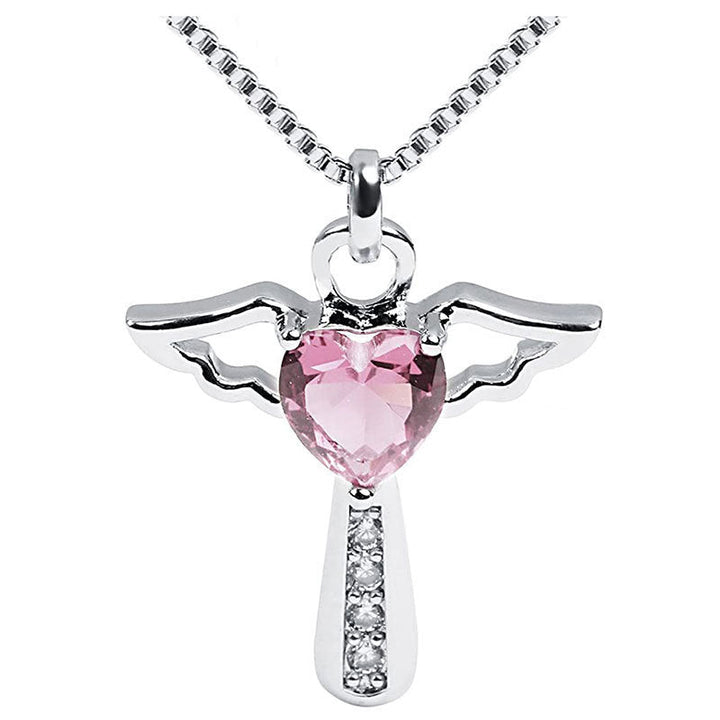 Winged Heart Pendant Necklace Kalsten
