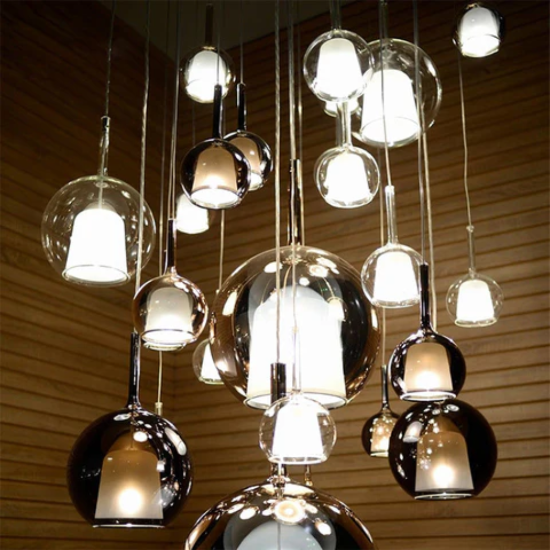 CelestialGlow Light - Modern Glass Pendant Light | Kalsten