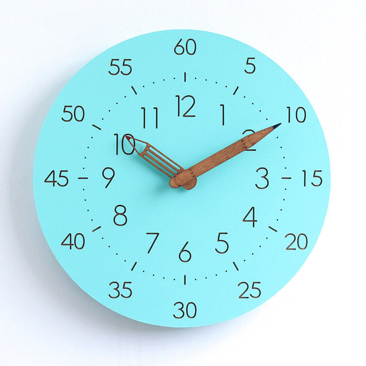 Stylish Silent Children's Clock with Playful Charm Kalsten