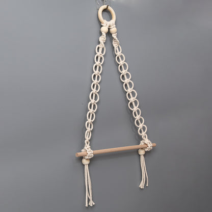 Decorative Macrame Toilet Paper Holder Acalora