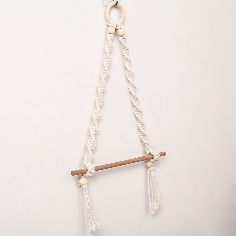 Decorative Macrame Toilet Paper Holder Acalora
