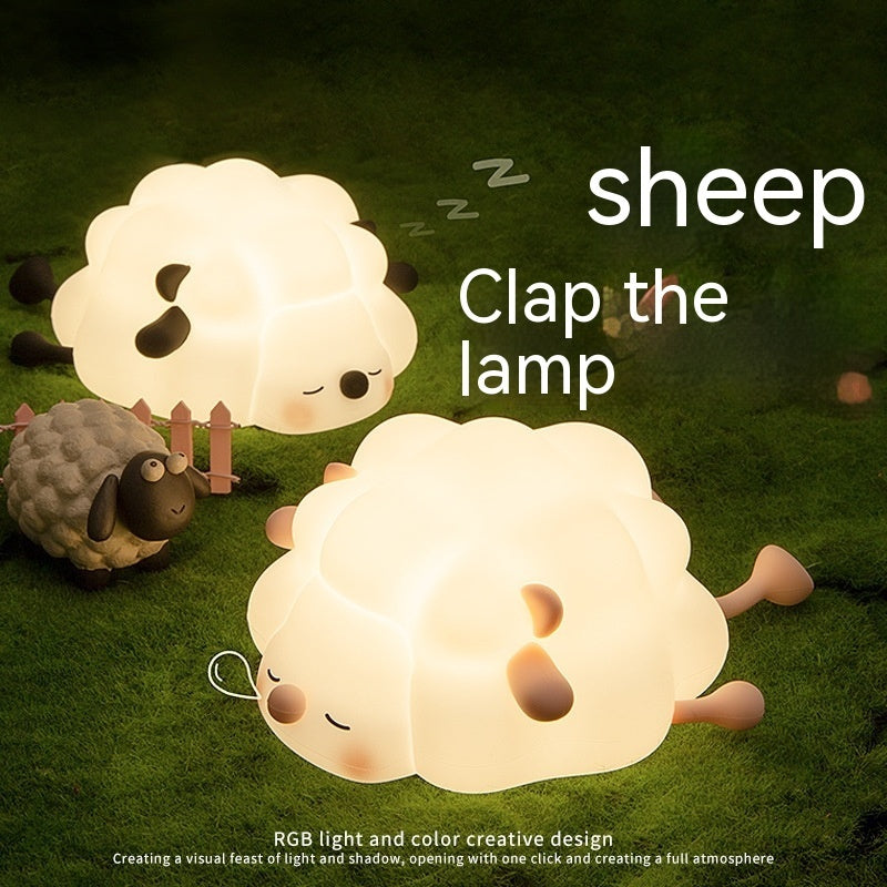 Rechargeable sheep night lamp with timer and dimmer | Kalsten