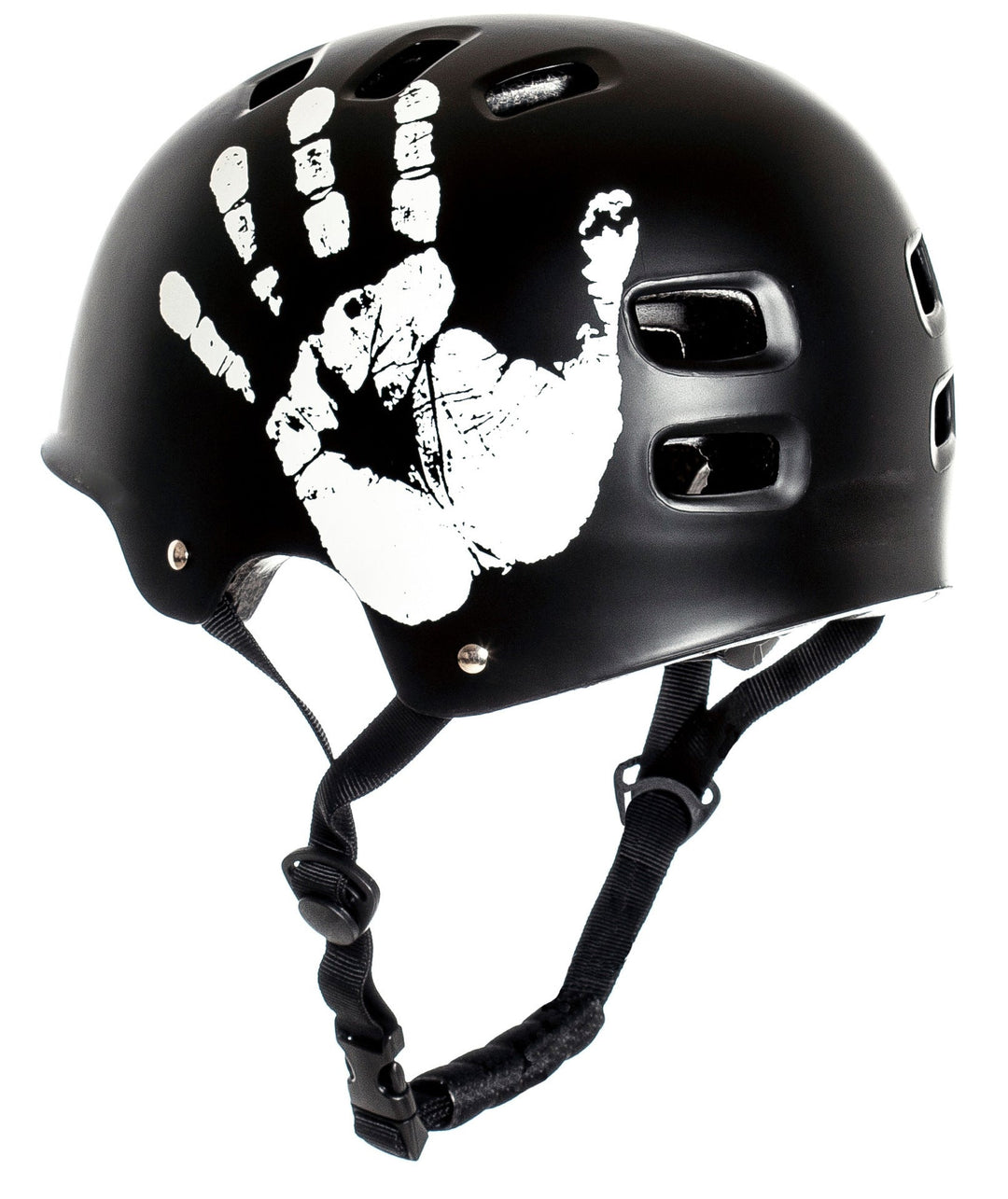 skull graphic multi-sport skate and bicycle safety helmet with adjustable chin strap Kalsten
