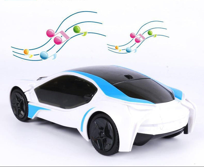 Light-Up Musical Remote Control Racing Car Kalsten
