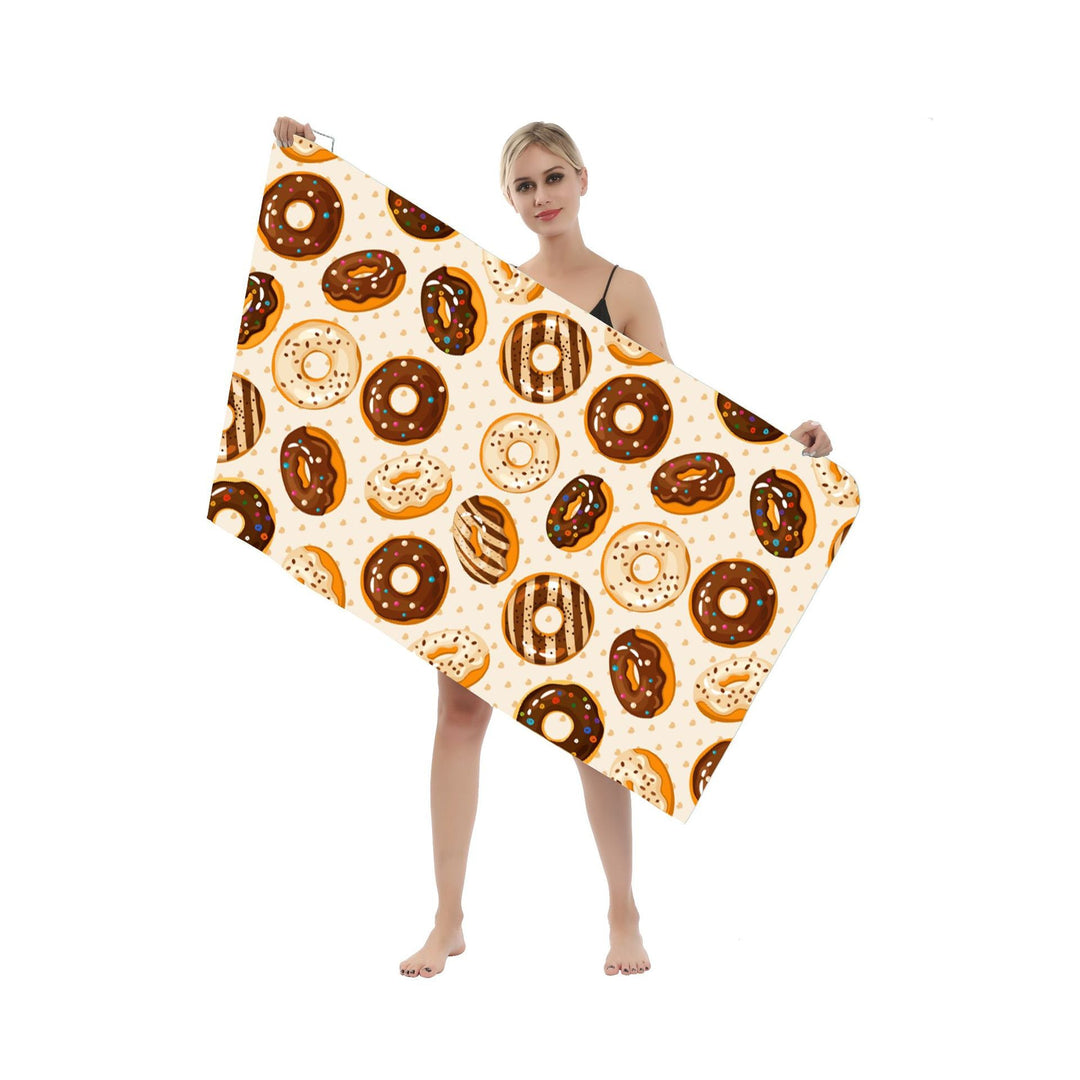 Multifunctional beach towel in creative mandala design Kalsten