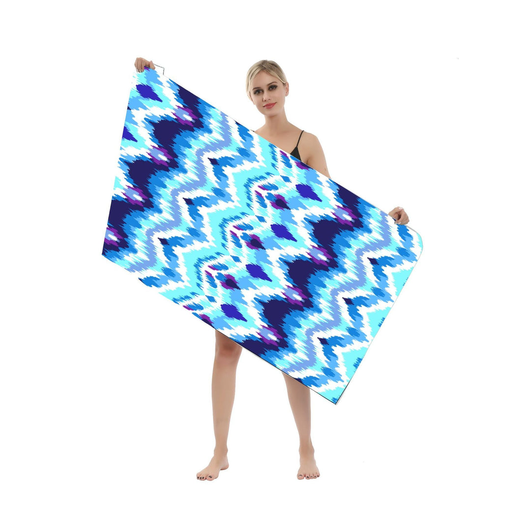 Multifunctional beach towel in creative mandala design Kalsten