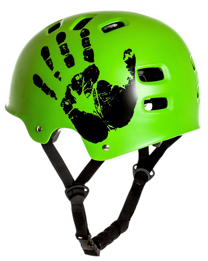 skull graphic multi-sport skate and bicycle safety helmet with adjustable chin strap Kalsten