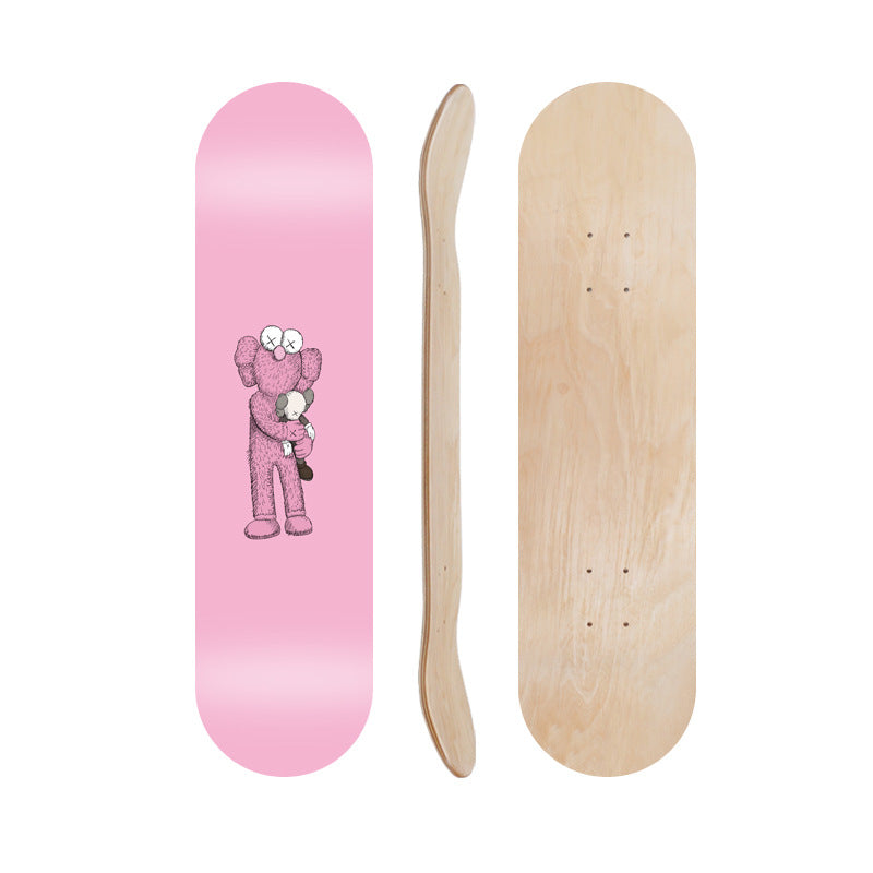 Cartoon-Inspired Skate Deck Kalsten