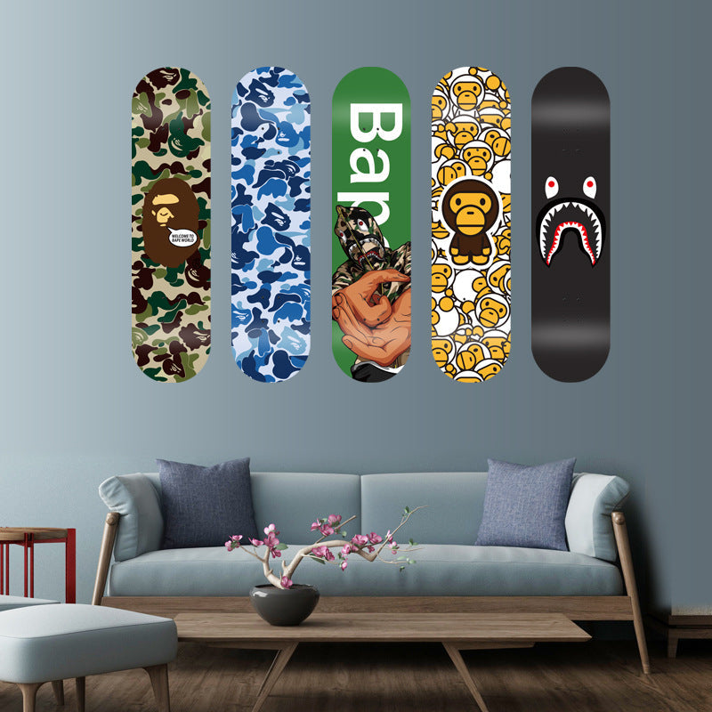 Graphic Skateboard Deck with Custom Design Kalsten