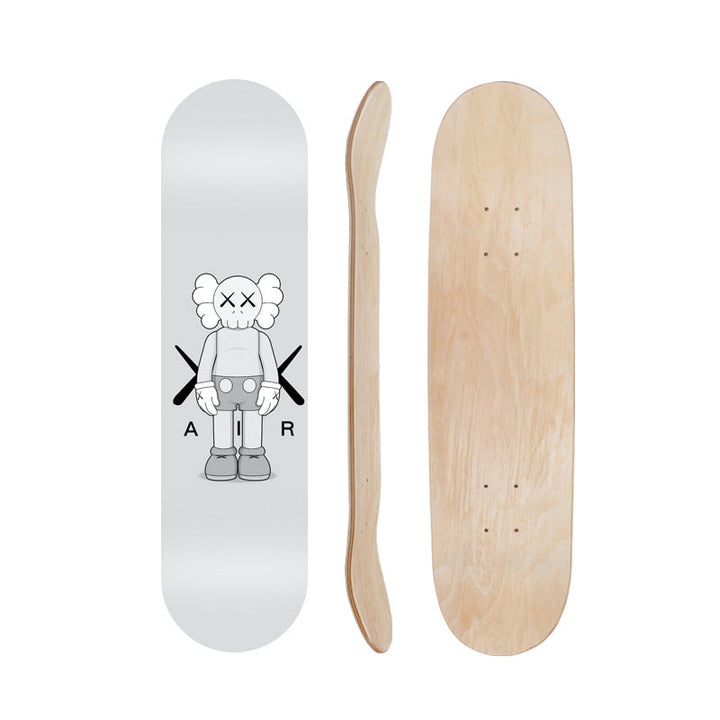 Cartoon-Inspired Skate Deck Kalsten