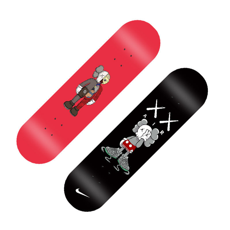 Cartoon-Inspired Skate Deck Kalsten