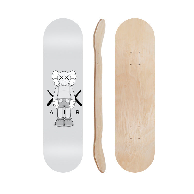Cartoon-Inspired Skate Deck Kalsten