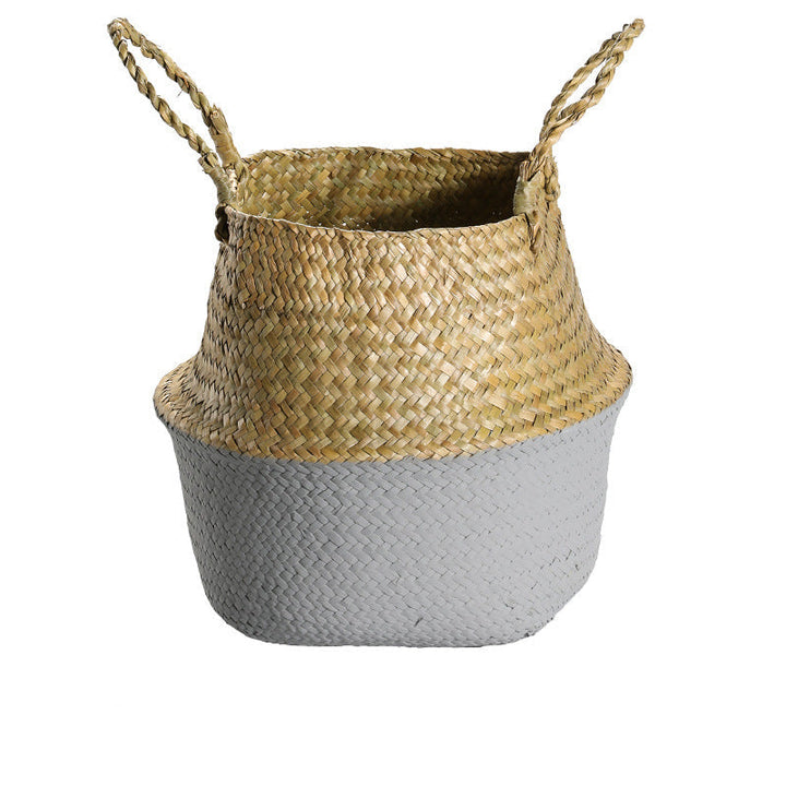 Bohemian Woven Storage Basket Kalsten