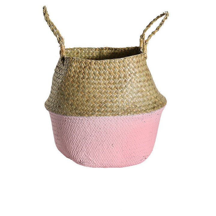 Bohemian Woven Storage Basket Kalsten