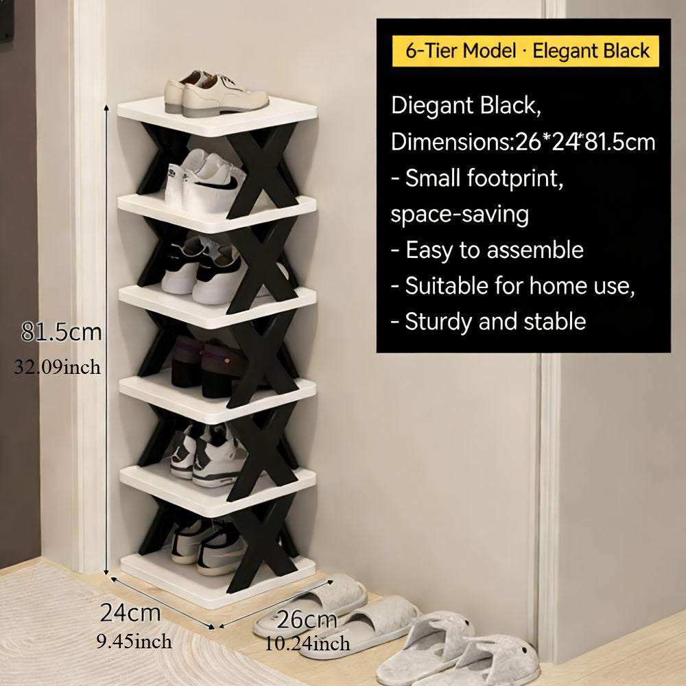 Narrow Shoe Rack Tower | Kalsten