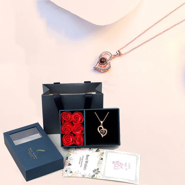 Kalsten | 100 Languages "I Love You" Necklace