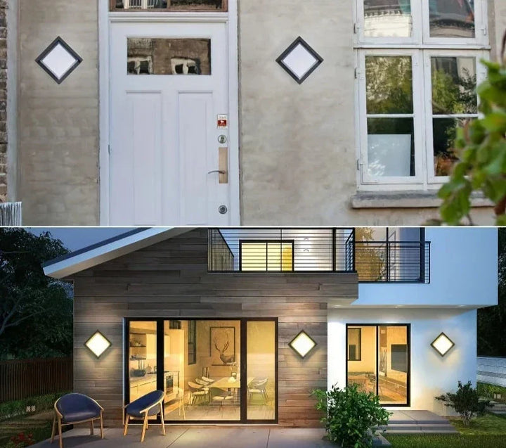 Durable LED wall light for outdoor use - Weatherproof and energy-saving outdoor lighting, ideal for garden and terrace | Kalsten