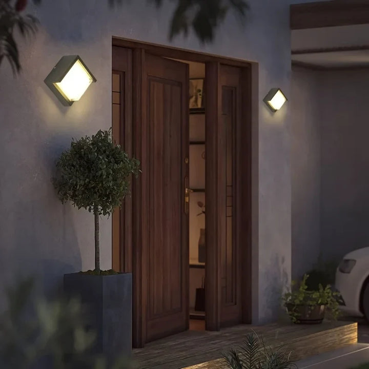 Durable LED wall light for outdoor use - Weatherproof and energy-saving outdoor lighting, ideal for garden and terrace | Kalsten