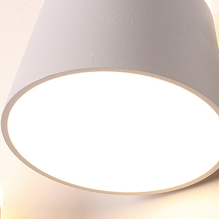 LED Wall Sconce – Adjustable Up Down Light Black Aluminum (13cm / 5in) | Kalsten