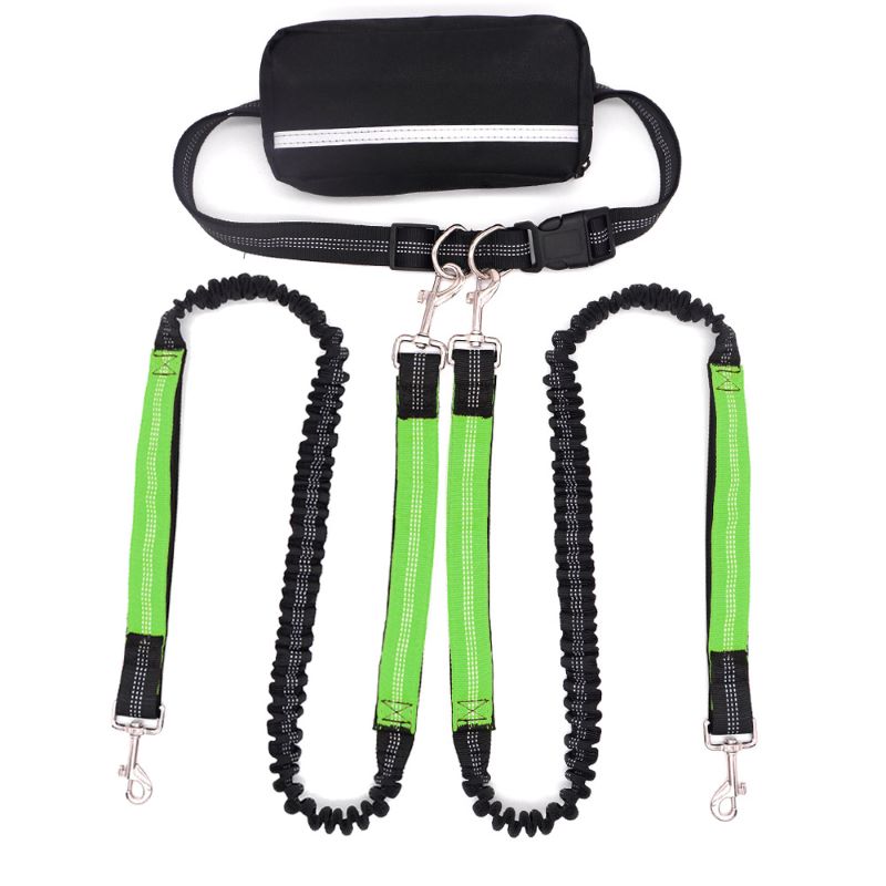 Kalsten | Hands Free Dog Leash with Zipper Bag