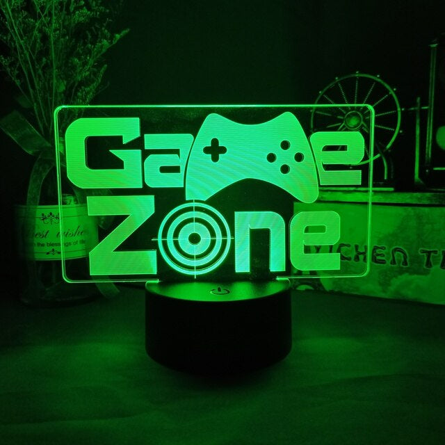 Gamer 3D LED lamps | Kalsten