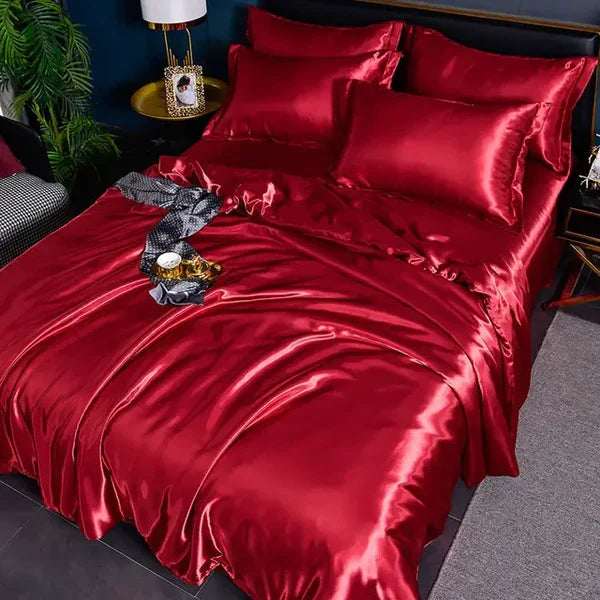 Satin Duvet Cover - Velora | Kalsten