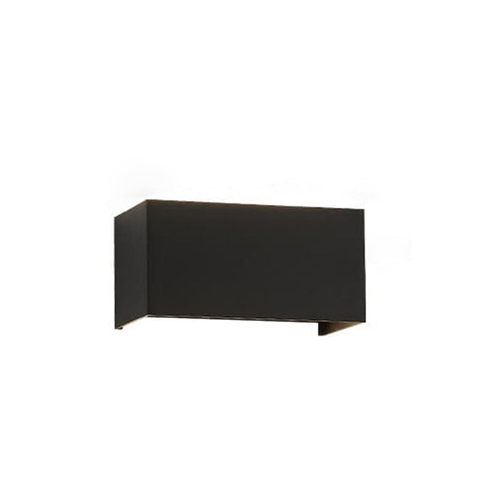 Modern Outdoor Waterproof Rectangular LED Up and Down Illuminated Outdoor Wall Sconce Lamp | Kalsten