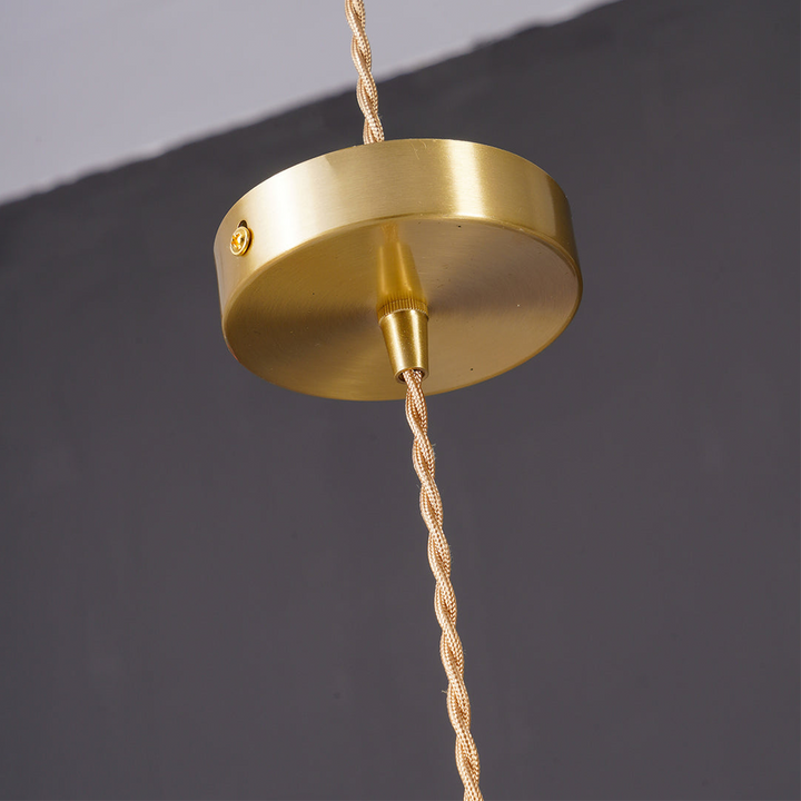 Stylish Hibiscus Flower Glass Pendant Light | Kalsten