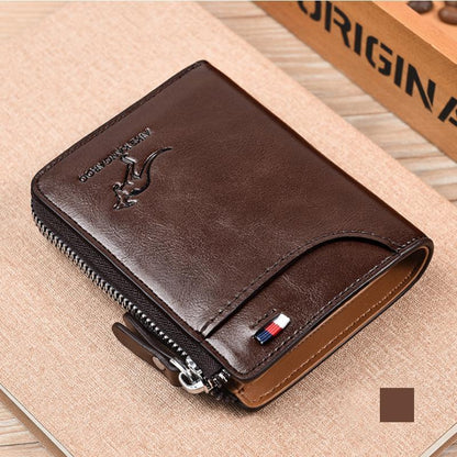 RFID-blocking wallet for men