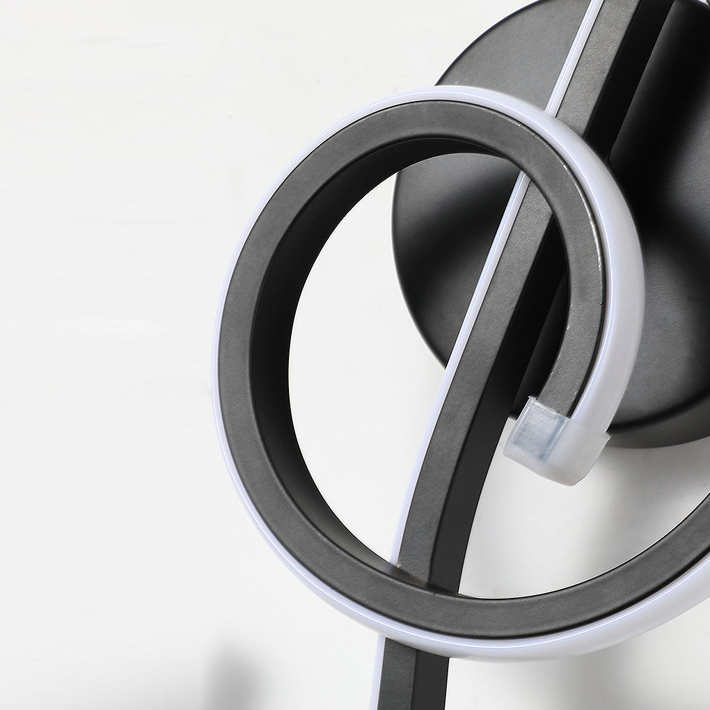 Musical Note LED Wall Sconce – Modern Artistic Music Decor Wall Lamp (Black/White) | Kalsten