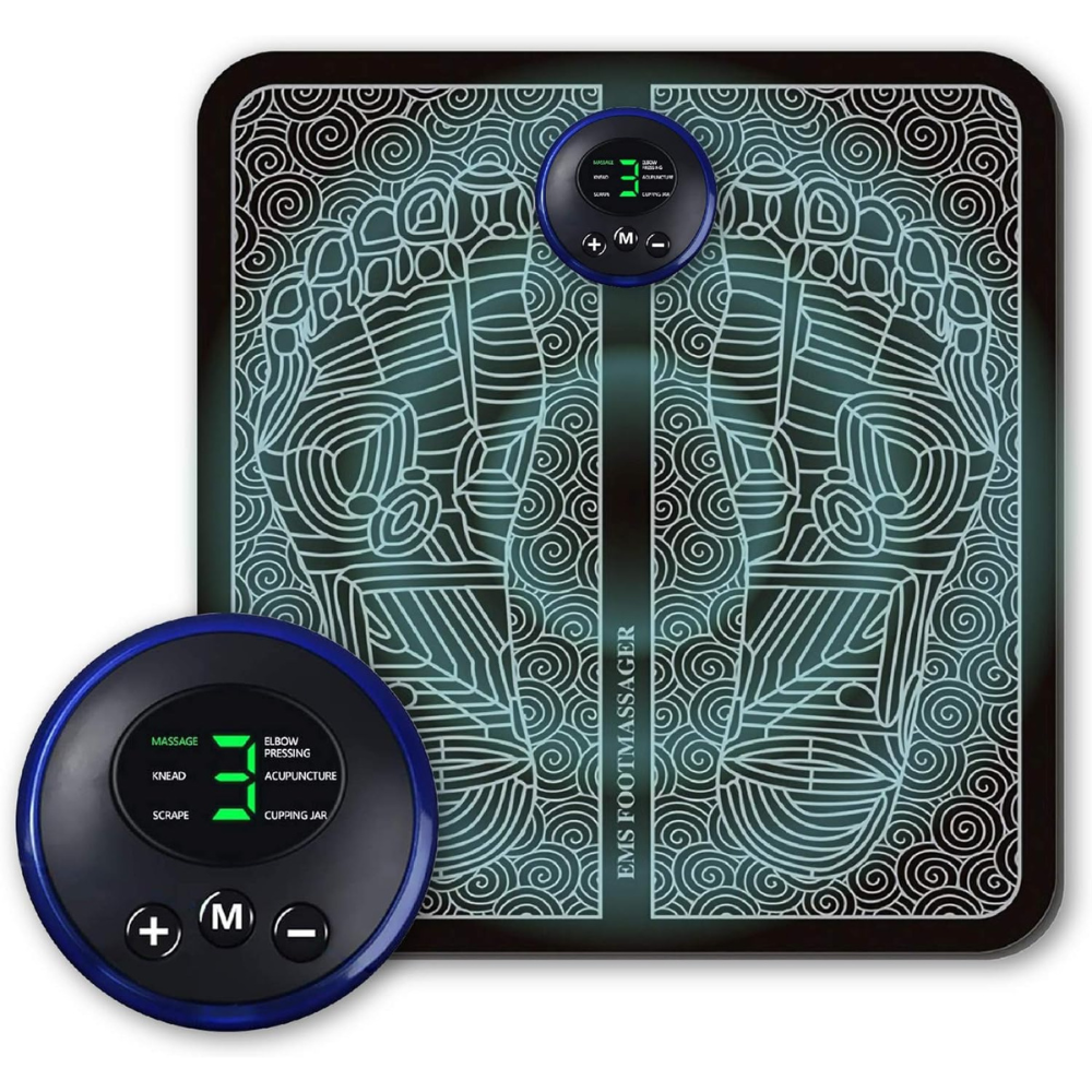 BowLift | EMS Foot Massage Pad with Adjustable Intensity for Pain Relief and Relaxation at Home
