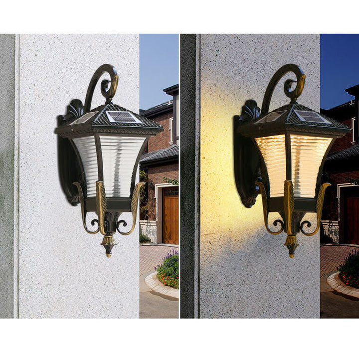 European-style Retro Aluminum Waterproof Outdoor 1-Light Wall Sconce Lamp | Kalsten