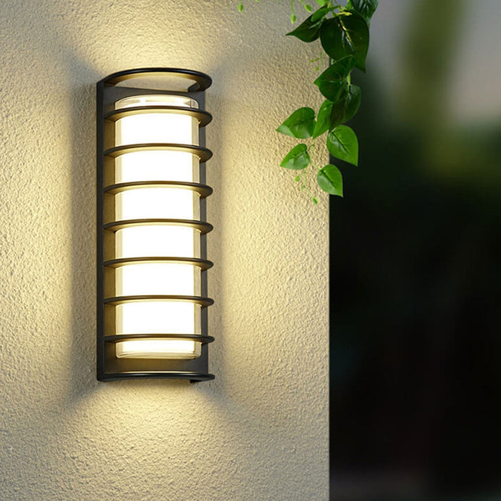 Modern Outdoor Column Waterproof LED Garden Wall Sconce Lamp | Kalsten