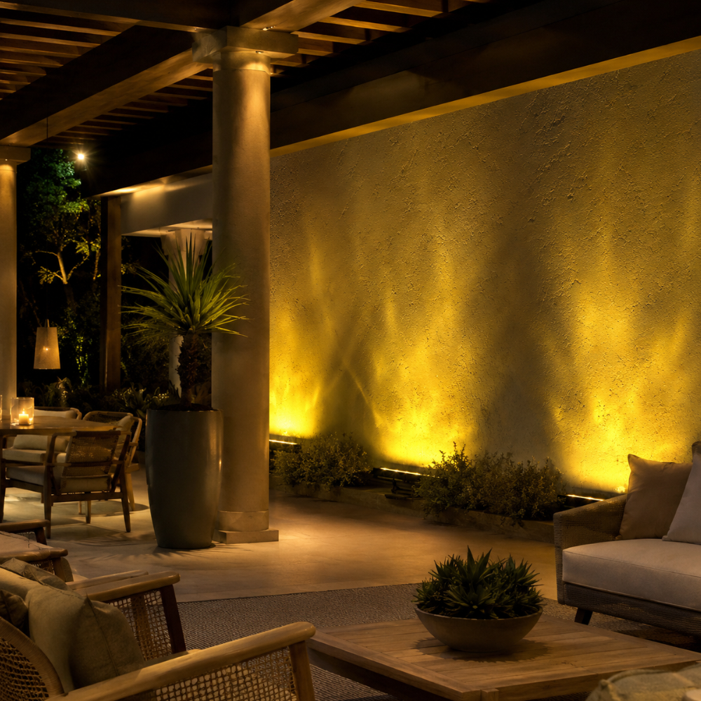 HaloWave RGB Outdoor Wall Washer Light