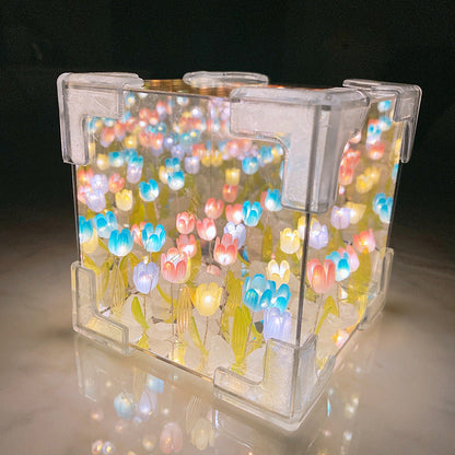 Blossom Box | Magic Tulip Light | Wreath