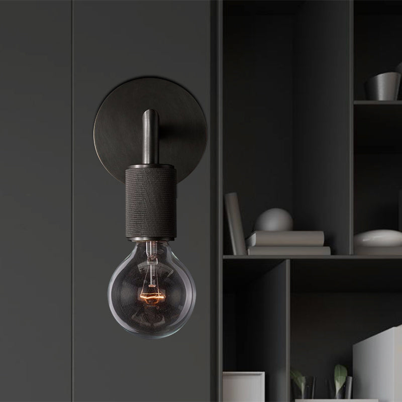Brass Double Bulb Wall Lamp Kalsten