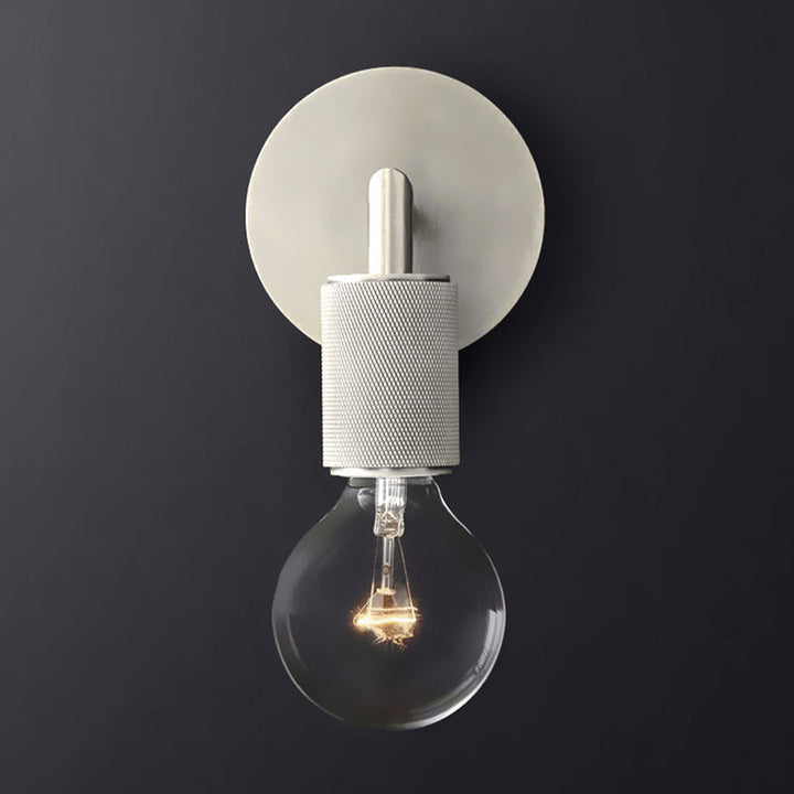 Brass Double Bulb Wall Lamp Kalsten