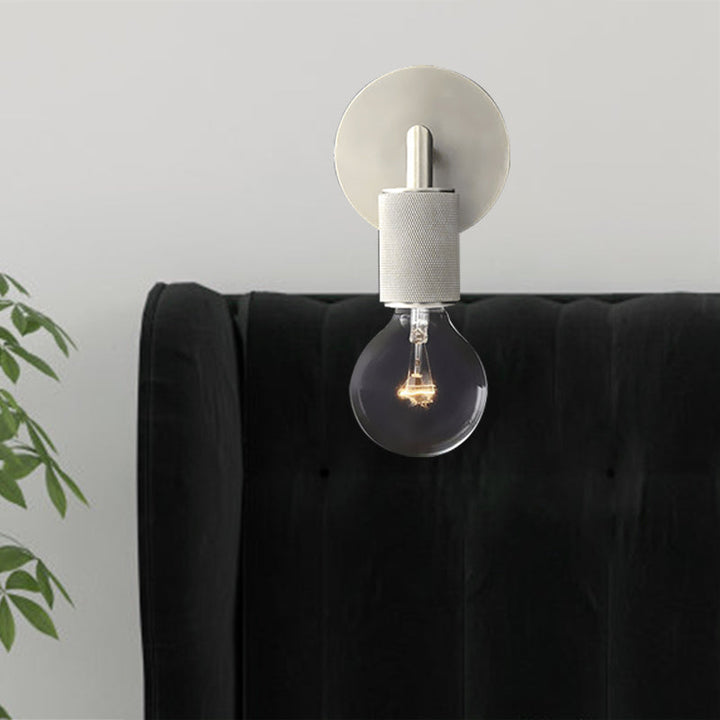 Brass Double Bulb Wall Lamp Kalsten