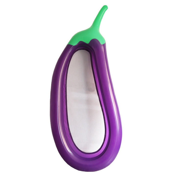 Women's Inflatable Float Ring with Eggplant Design Kalsten