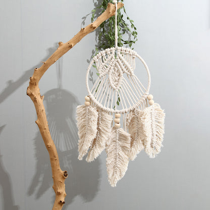 Macrame Leaf Decorative Wall Hanging Acalora
